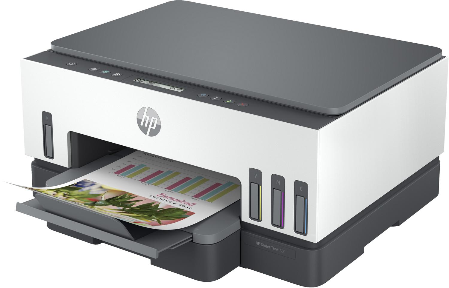 IMPRESORA MULTIFUNCIONAL HP SMART TANK 720 COLOR WIFI - 1
