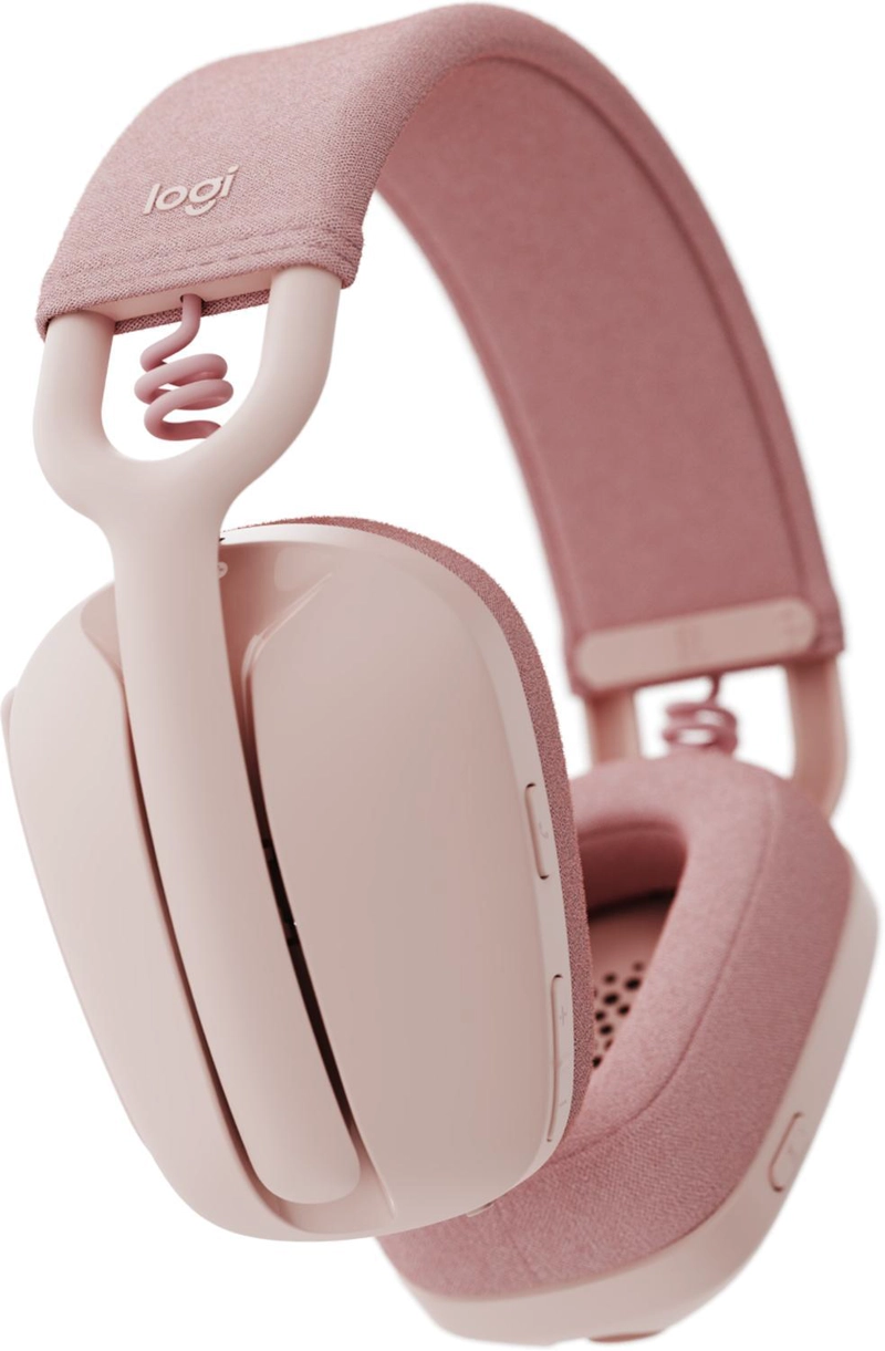 AUDÍFONOS LOGITECH ZONE VIBE 100 DIADEMA ROSA - 5