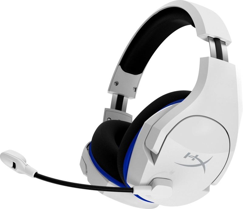 AUDÍFONOS HP HYPERX CLOUD STINGER CORE DIADEMA AZUL BLANCO - 6