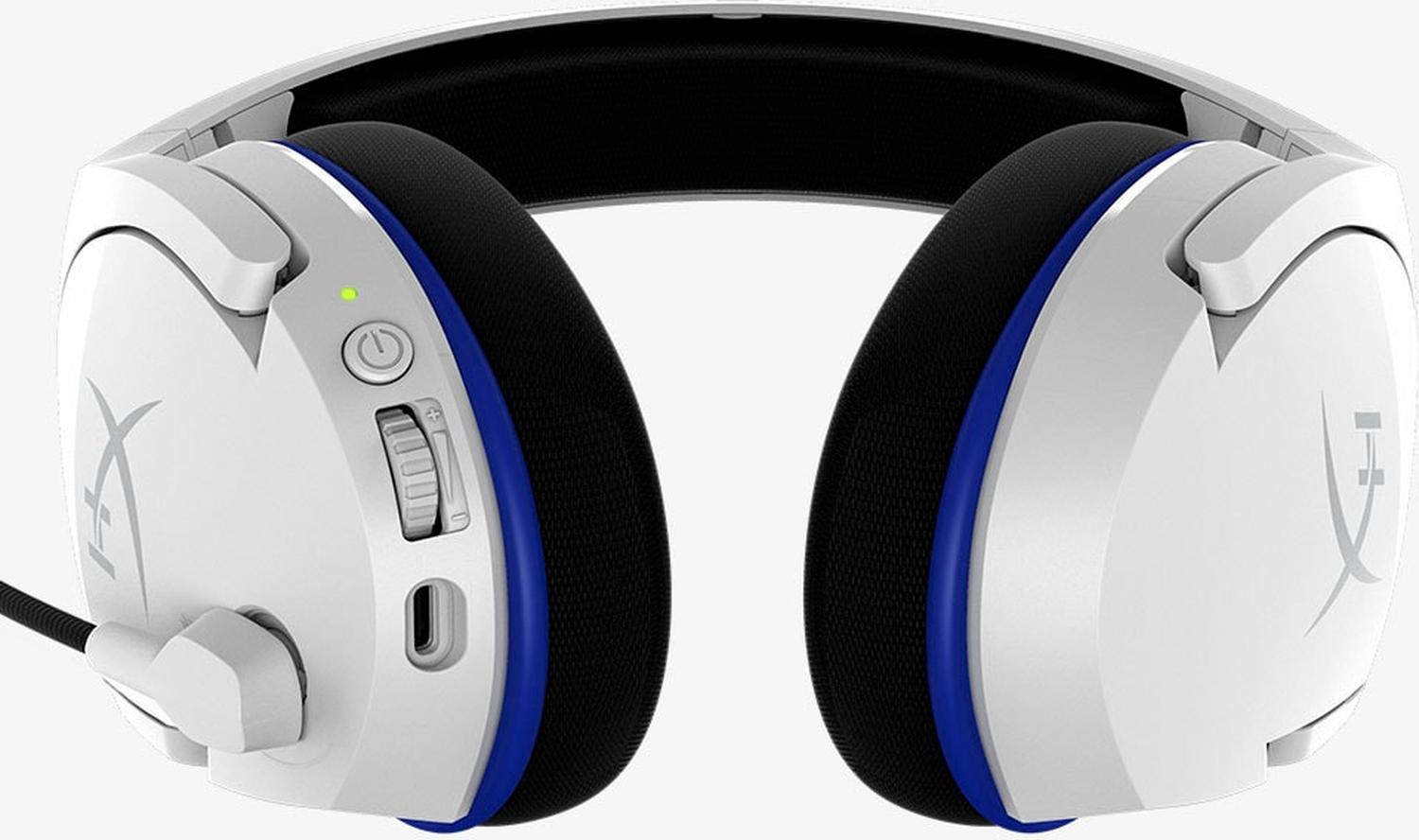 AUDÍFONOS HP HYPERX CLOUD STINGER CORE DIADEMA AZUL BLANCO - 9