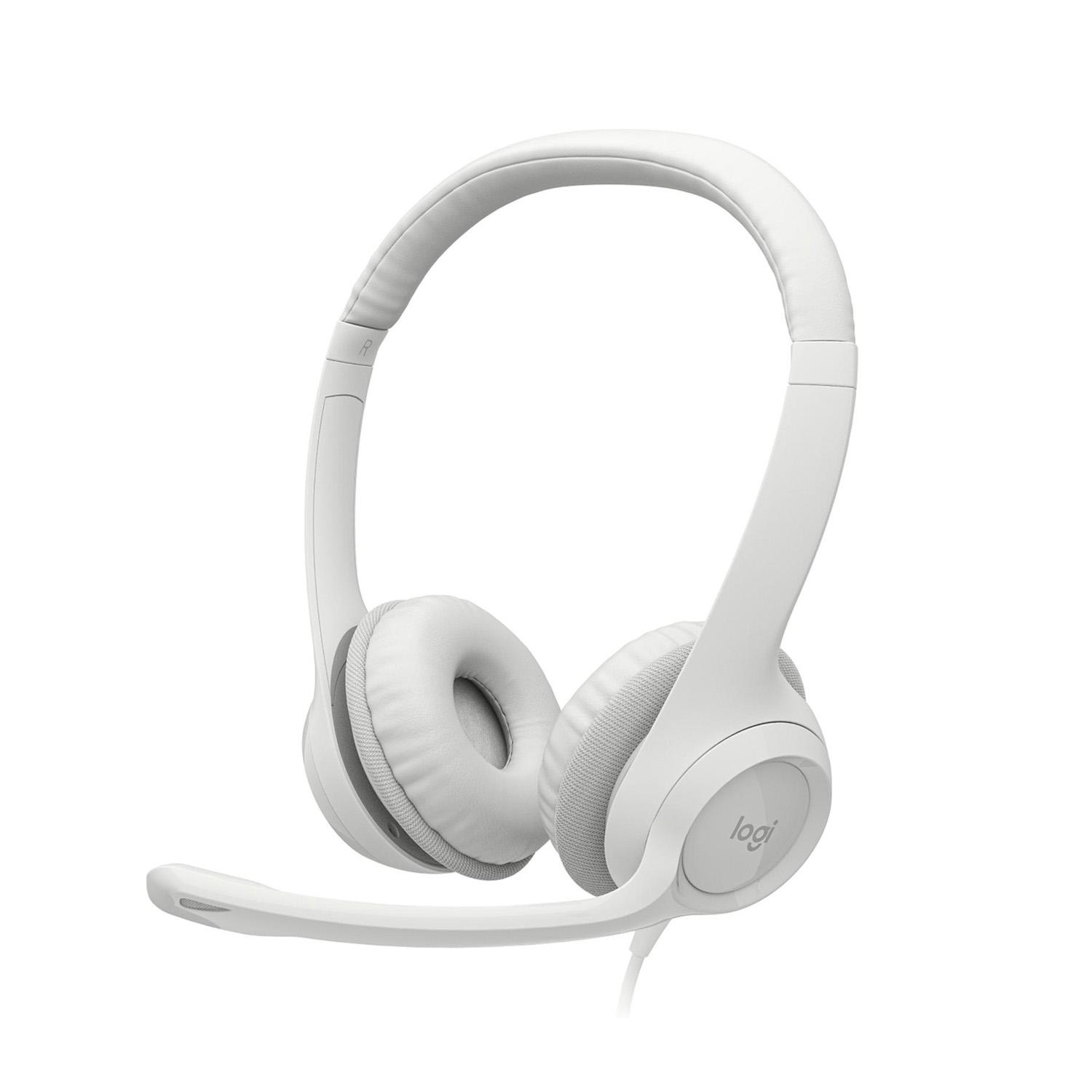 AUDÍFONOS LOGITECH H390 DIADEMA BLANCO - 1