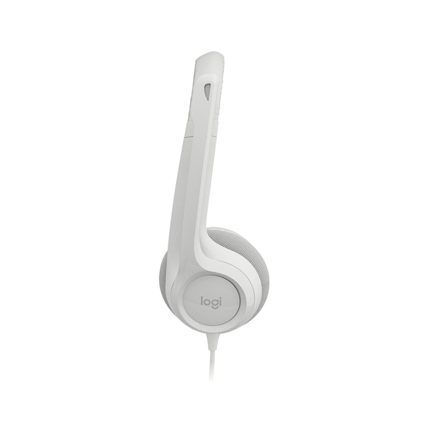 AUDÍFONOS LOGITECH H390 DIADEMA BLANCO - 3