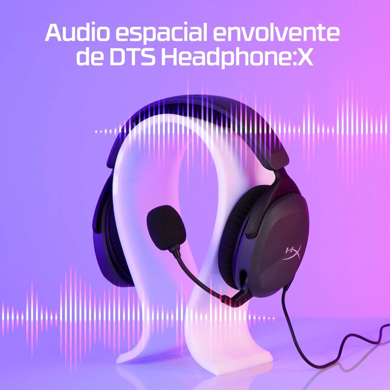 AUDÍFONOS HP HYPERX CLOUD STINGER 2 CORE DIADEMA NEGRO - 4
