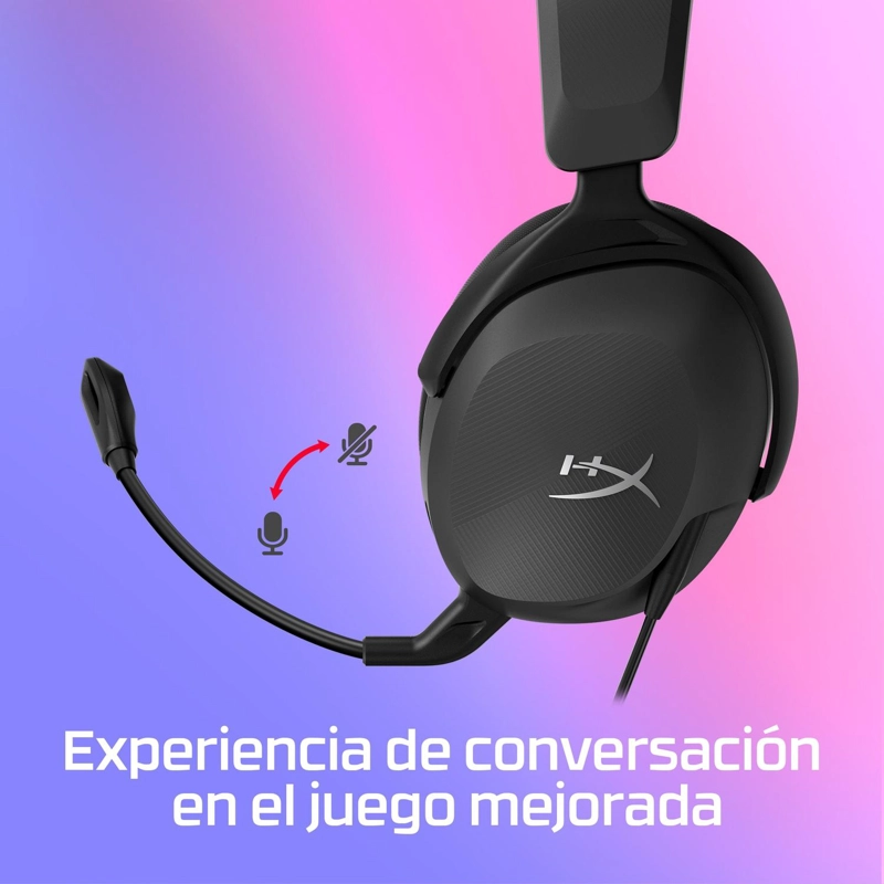 AUDÍFONOS HP HYPERX CLOUD STINGER 2 CORE DIADEMA NEGRO - 6