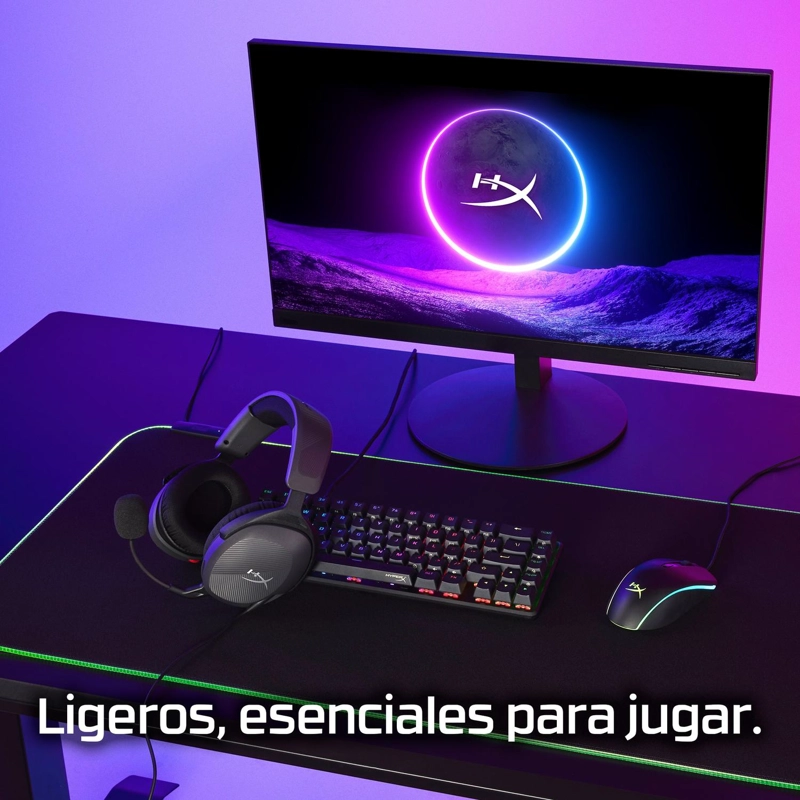 AUDÍFONOS HP HYPERX CLOUD STINGER 2 CORE DIADEMA NEGRO - 8