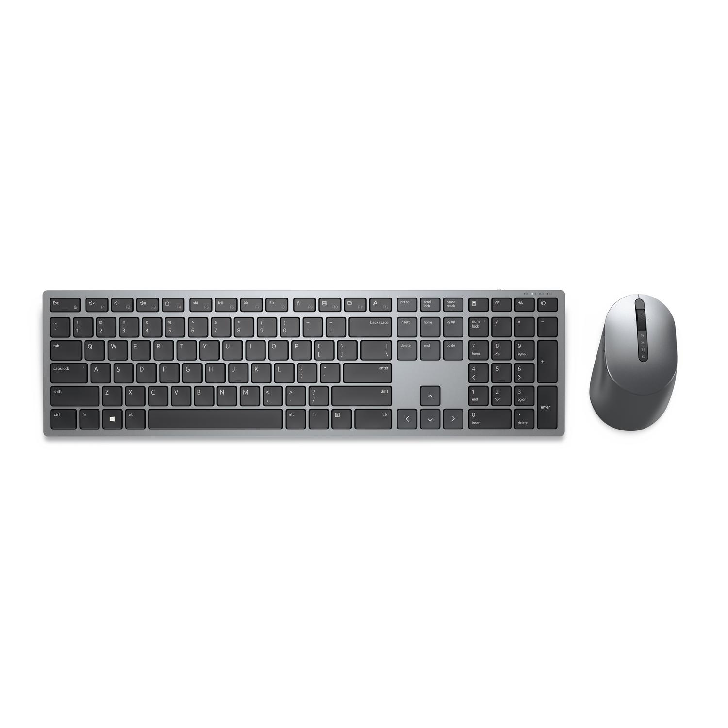 COMBO DE TECLADO Y MOUSE KM7321W INALAMBRICO GRIS TITANIO - 1