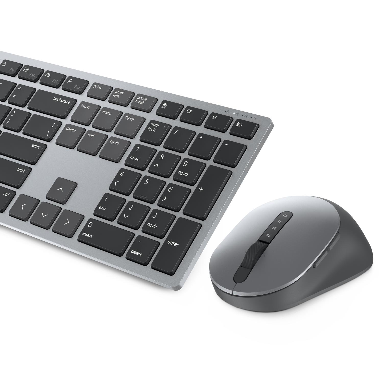 COMBO DE TECLADO Y MOUSE KM7321W INALAMBRICO GRIS TITANIO - 4