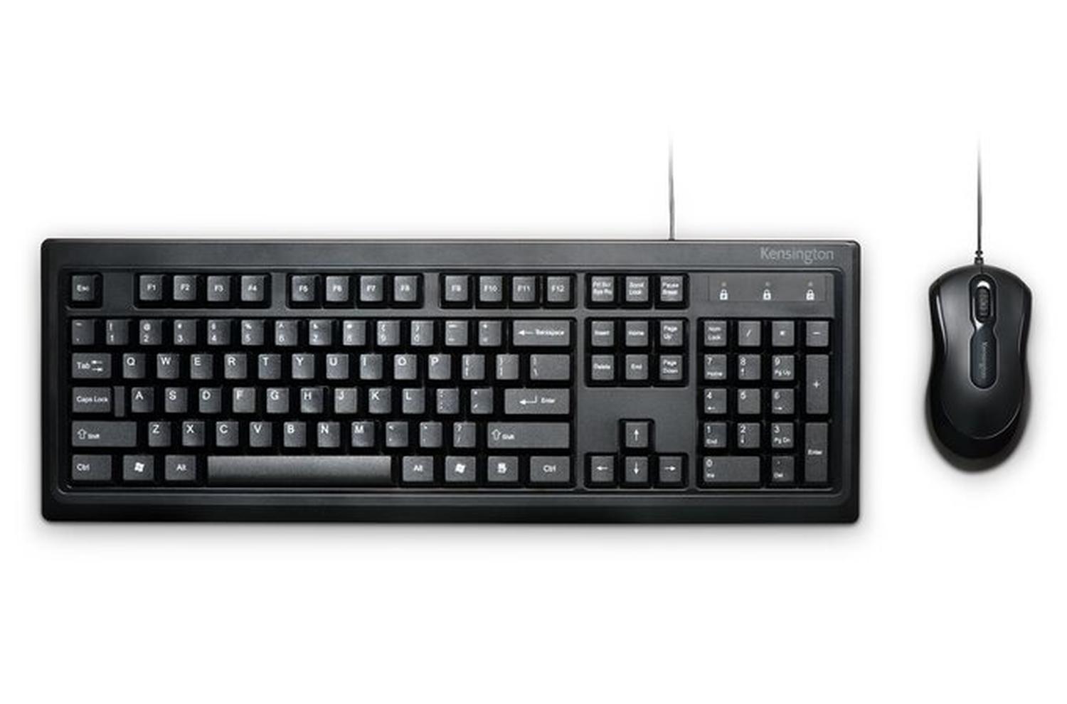 COMBO KENSINGTON K72436ES TECLADO + MOUSE USB NEGRO - 1