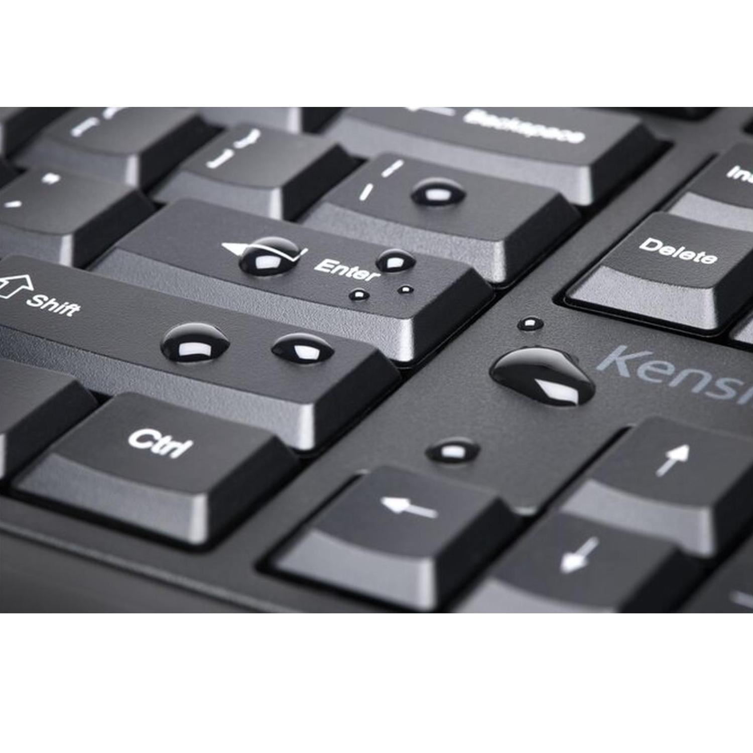 COMBO DE TECLADO Y MOUSE PRO FIT ERGO INALÁMBRICO NEGRO - 8