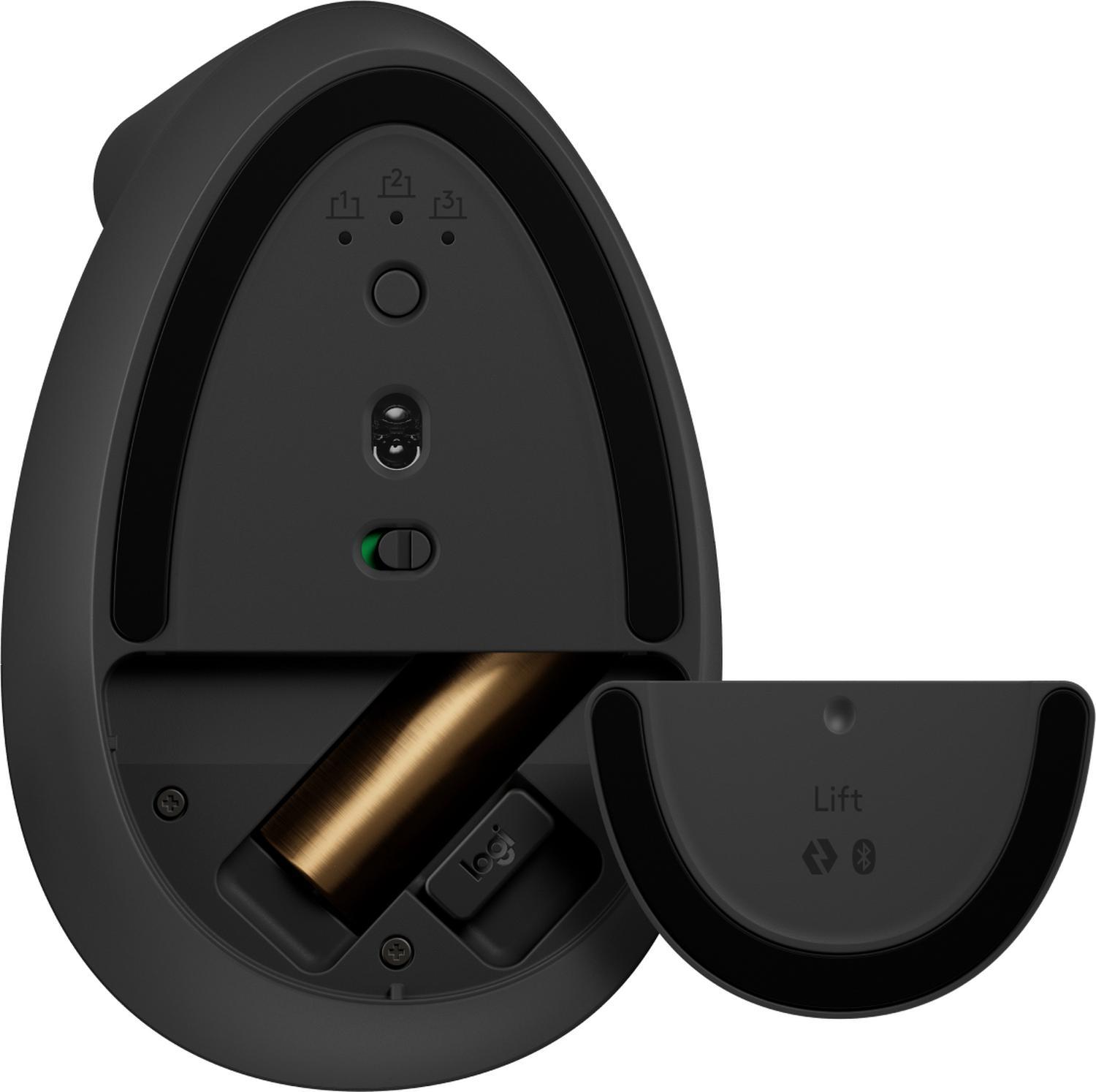MOUSE LOGITECH LIFT INALAMBRICO GRAFITO - 5