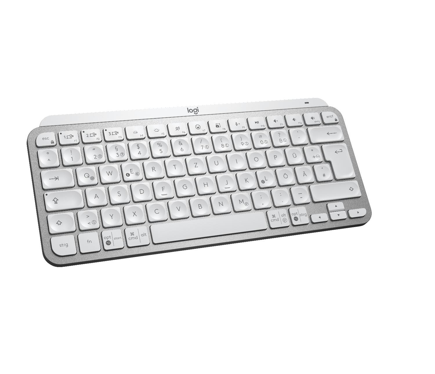 TECLADO INALÁMBRICO LOGITECH MX KEYS MINI ALUMINIO BLANCO - 1