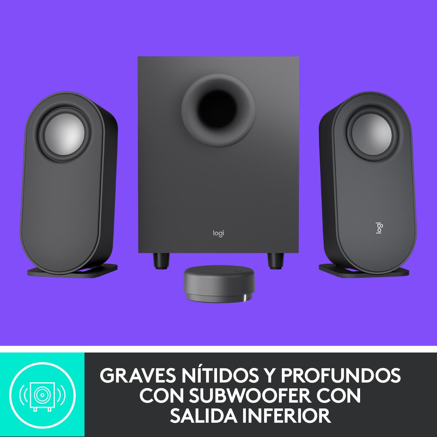 ALTAVOCES LOGITECH Z407 INALÁMBRICOS GRAFITO - 3