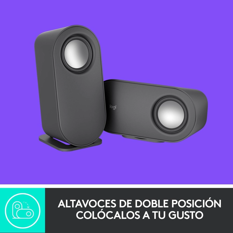 ALTAVOCES LOGITECH Z407 INALÁMBRICOS GRAFITO - 6