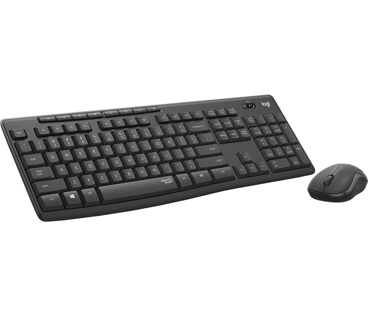 COMBO DE TECLADO Y MOUSE MK295 INALÁMBRICO GRAFITO - 3