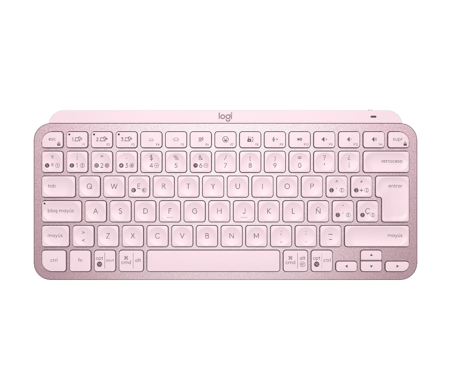 TECLADO MX KEYS MINI INALÁMBRICO ROSA - 1