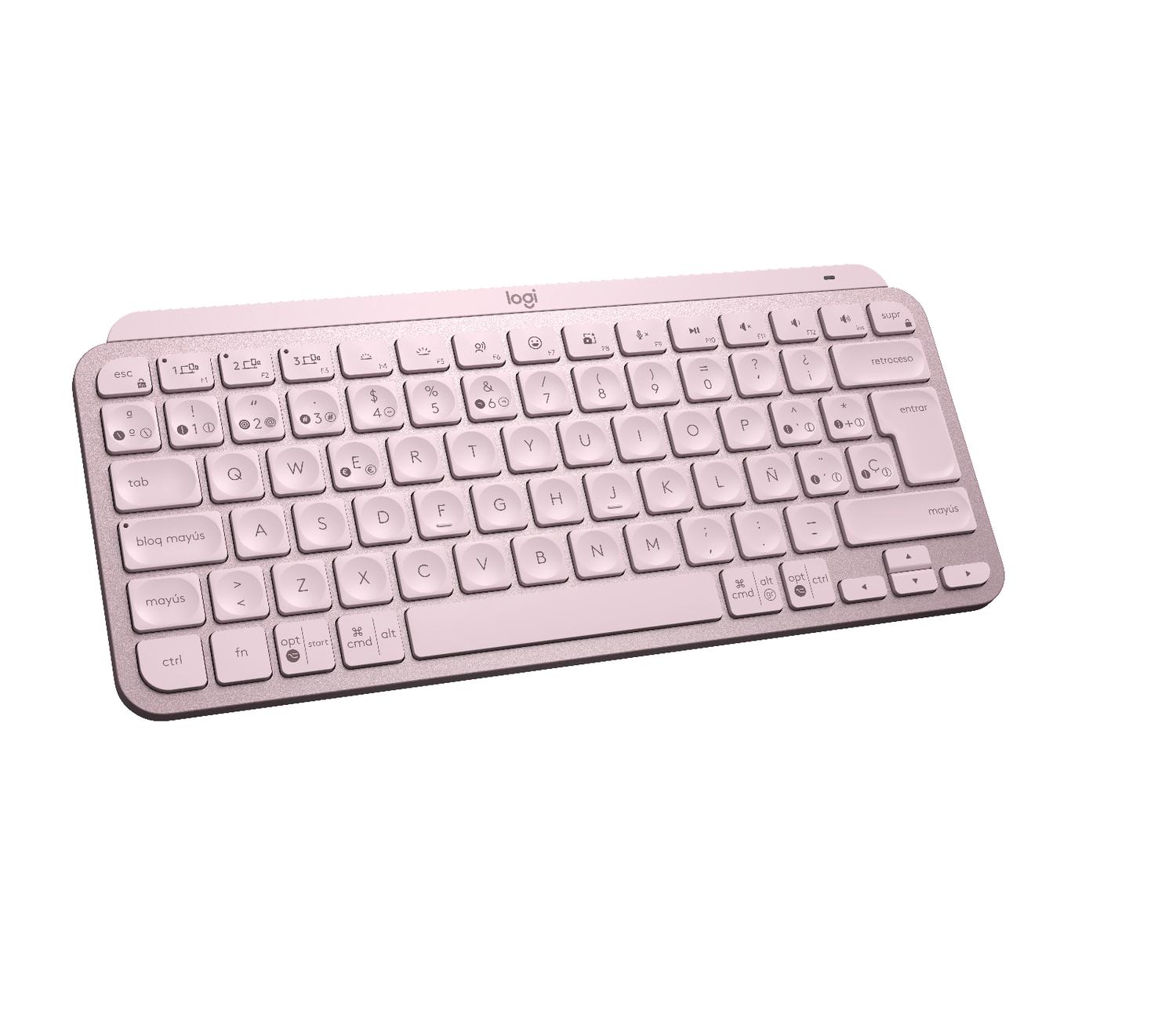 TECLADO MX KEYS MINI INALÁMBRICO ROSA - 2