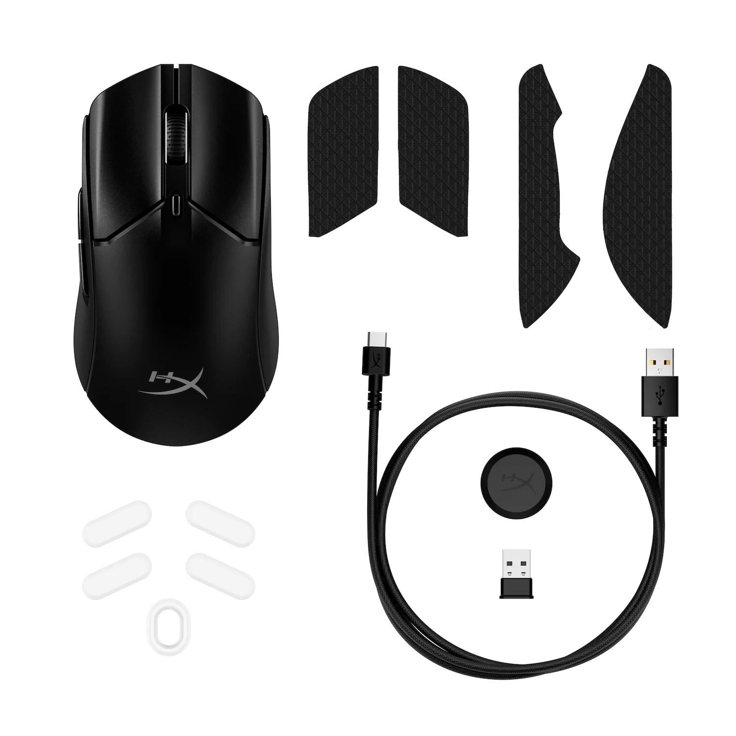 MOUSE GAMING HP HYPERX PULSEFIRE HASTE 2 INALAMBRICO NEGRO - 5