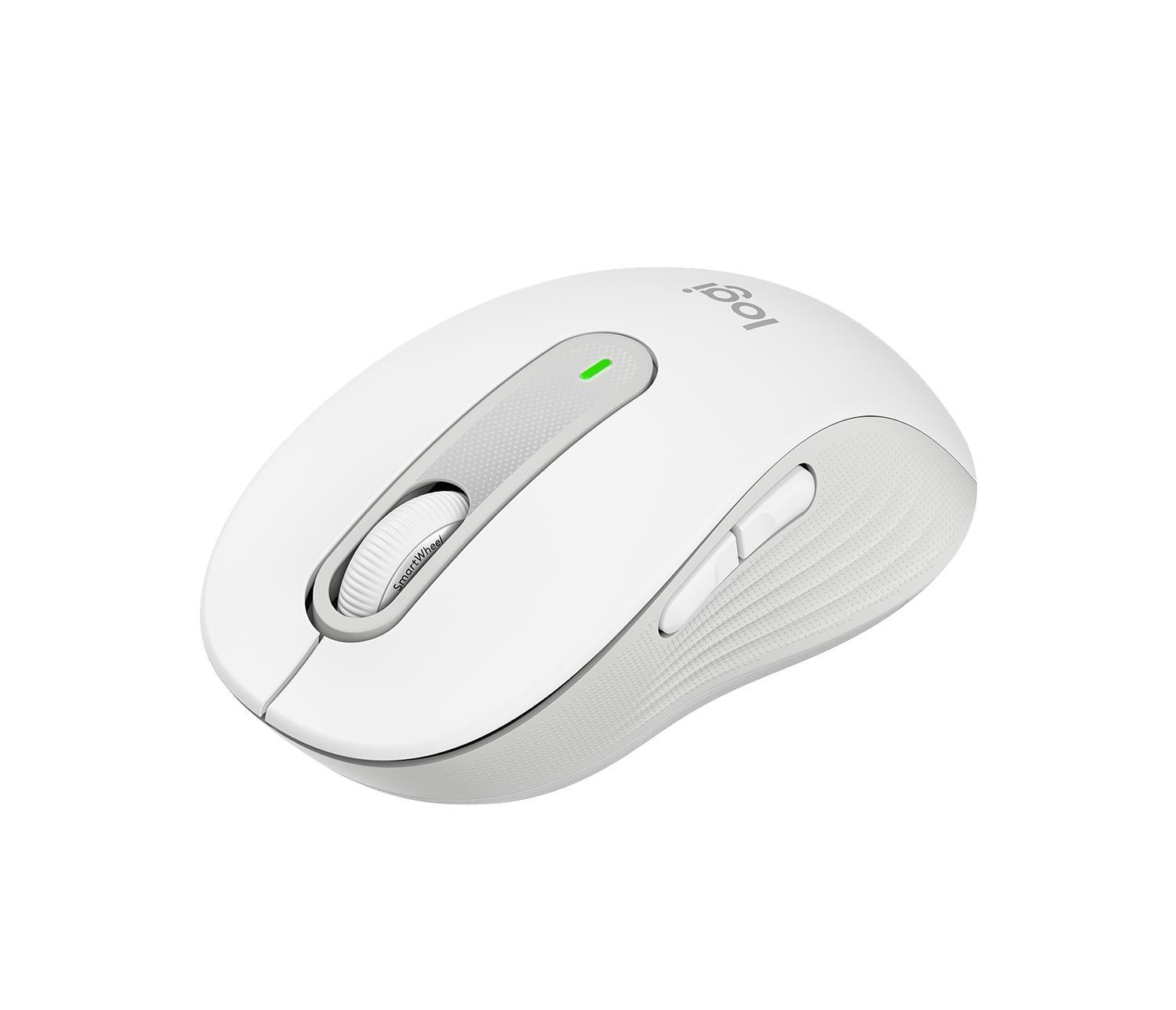 MOUSE INALÁMBRICO LOGITECH SIGNATURE M650 BLANCO - 3