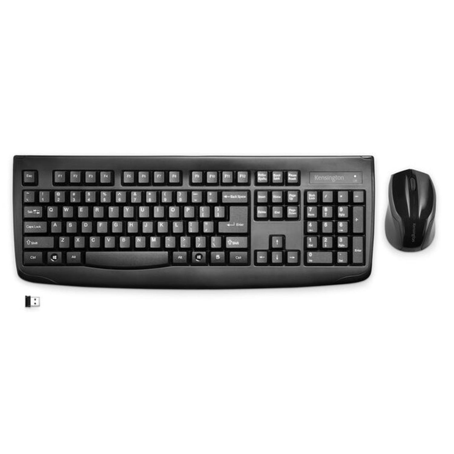COMBO DE TECLADO Y MOUSE PRO FIT WIRELESS ANTIDERRAME INALAMBRICO - 1