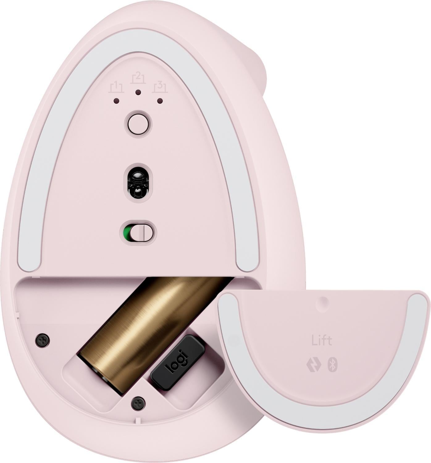 MOUSE LOGITECH LIFT INALAMBRICO ROSA - 5