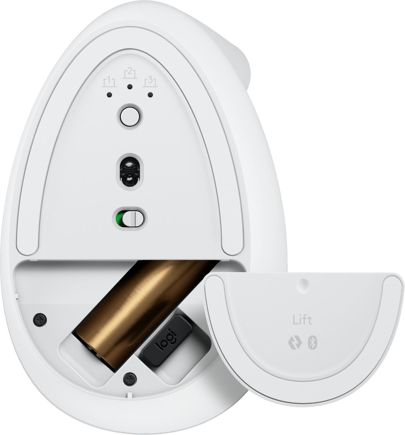 MOUSE LOGITECH LIFT INALAMBRICO BLANCO - 5