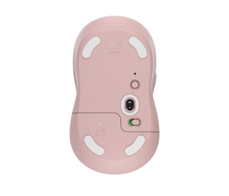 MOUSE INALÁMBRICO LOGITECH SIGNATURE M650 ROSA - 2