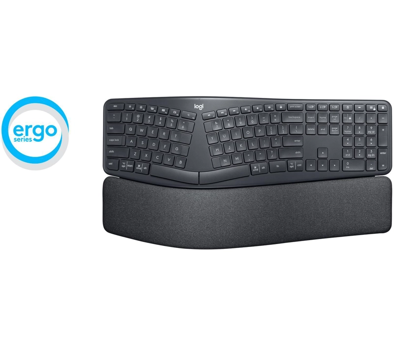 TECLADO INALÁMBRICO LOGITECH ERGO K860 NEGRO - 4