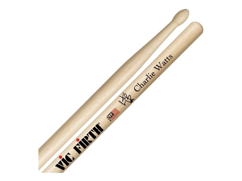 BAQUETA VIC FIRTH BATERÍA SERIE AUTOGRAFIADOS/CHARLIE WATTS SCW - 3