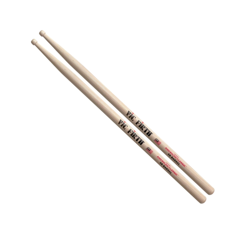 BAQUETA VIC FIRTH BATERÍA AMERICAN CLASSIC 5B C/PUNTA BARRIL - 1