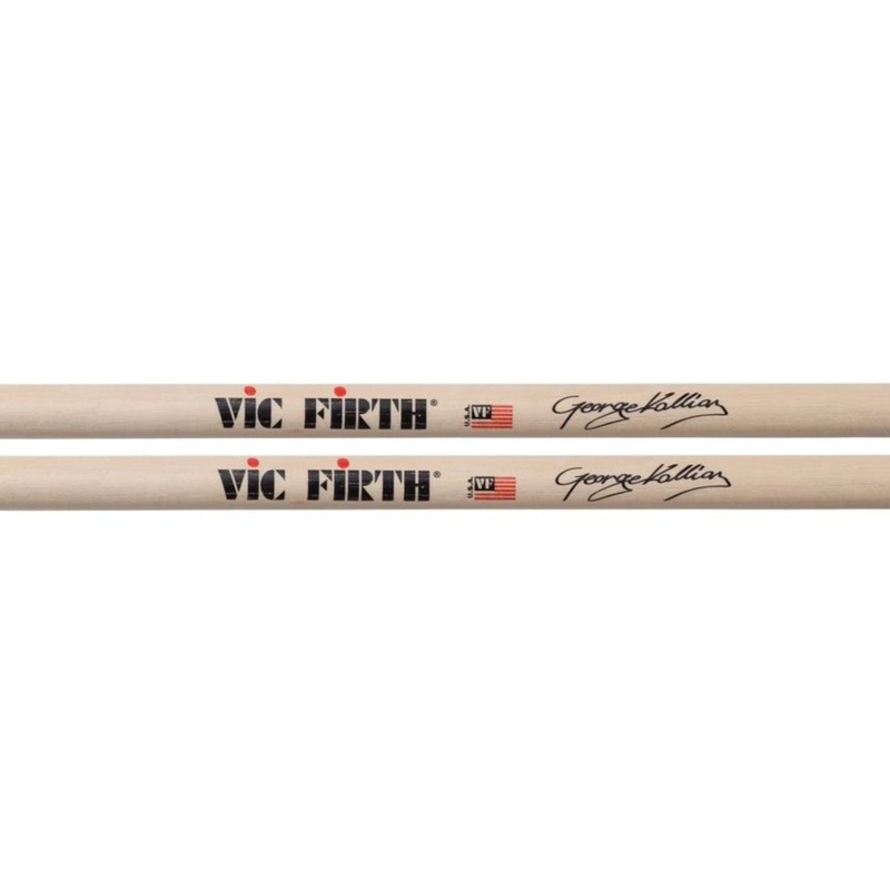 BAQUETAS VIC FIRTH GEORGE KOLLIAS SERIE AUTOGRAFIADAS - 2