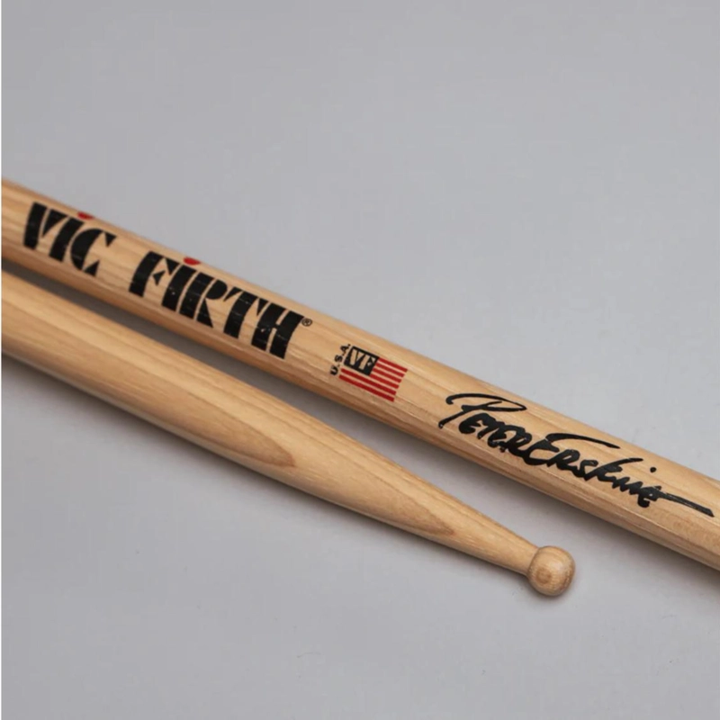 BAQUETA VIC FIRTH BATERÍA SERIE AUTOGRAFIADOS/PETER ERSKINE SPE - 3