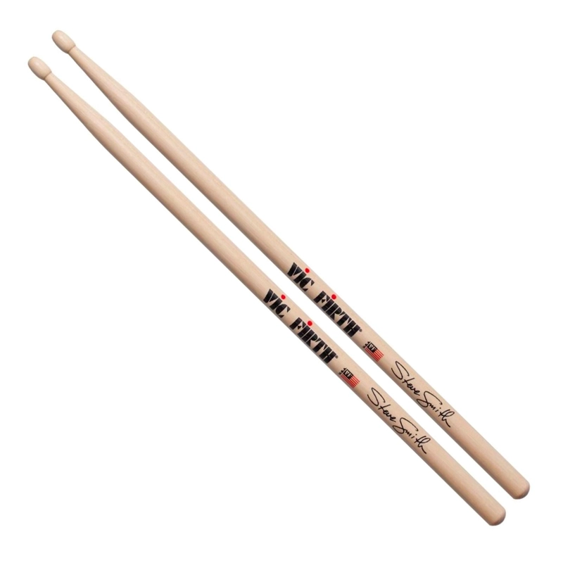 BAQUETA VIC FIRTH BATERÍA SERIE AUTOGRAFIADOS/STEVE SMITH SSS - 1