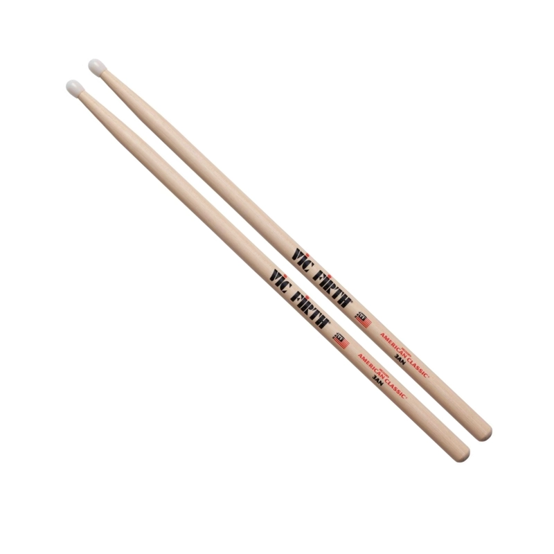BAQUETA VIC FIRTH BATERÍA AMERICAN CLASSIC 3A NYLON - 1