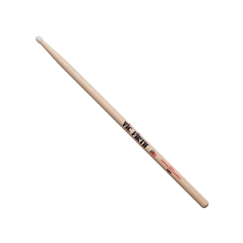BAQUETA VIC FIRTH BATERÍA AMERICAN CLASSIC 3A NYLON - 2