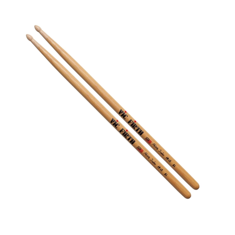 BAQUETA VIC FIRTH BATERÍA SERIE AUTOGRAFIADOS/AKIRA JIMBO SAJ - 1