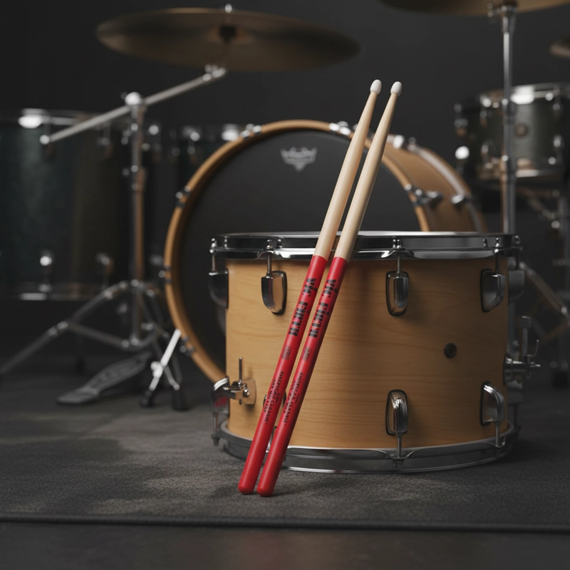BAQUETA VIC FIRTH BATERÍA AMERICAN CLASSIC 5A NYLON C/VIC GRIP - 3