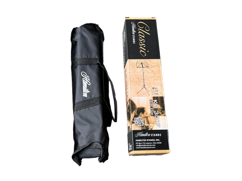ATRIL HAMILTON TRES SECCIONES NEGRO C/FUNDA - 9