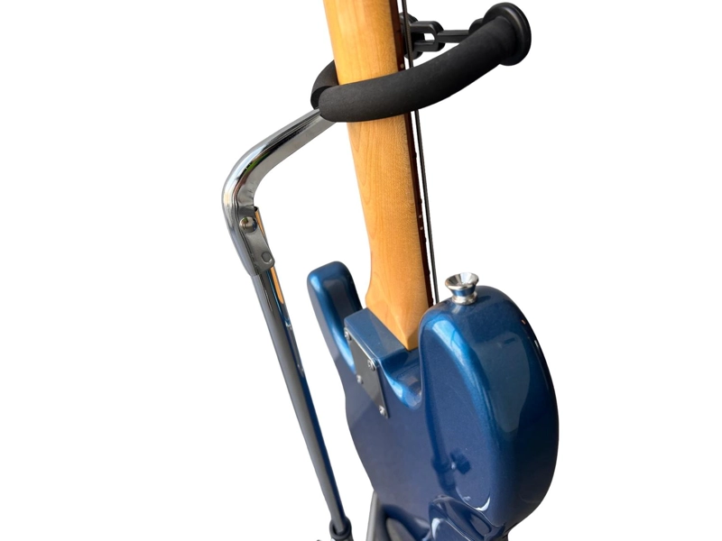 SOPORTE HAMILTON DE GUITARRA CROMADO - 6