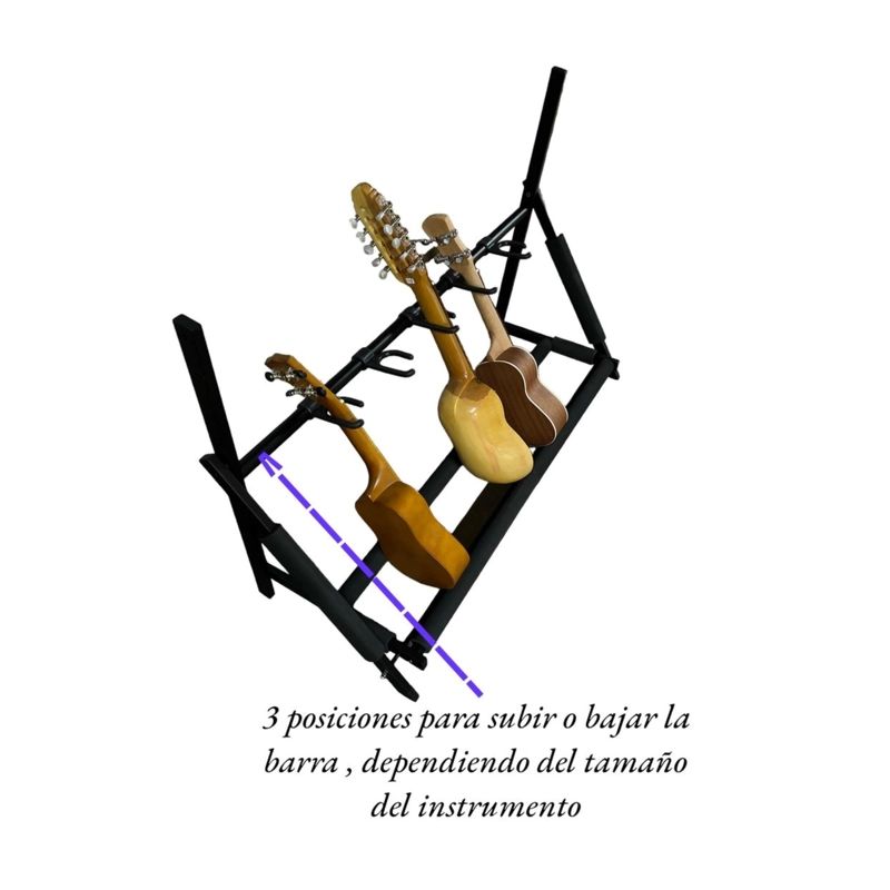 RACK HAMILTON PARA GUITARRA DE 5 LUGARES - 6