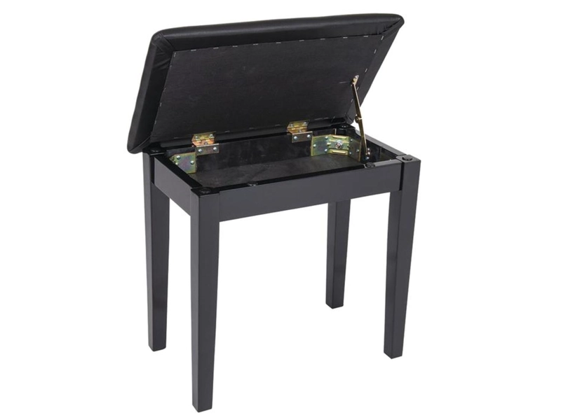 TABURETE PARA PIANO VILLA IMPORT CON CAJÓN - 2