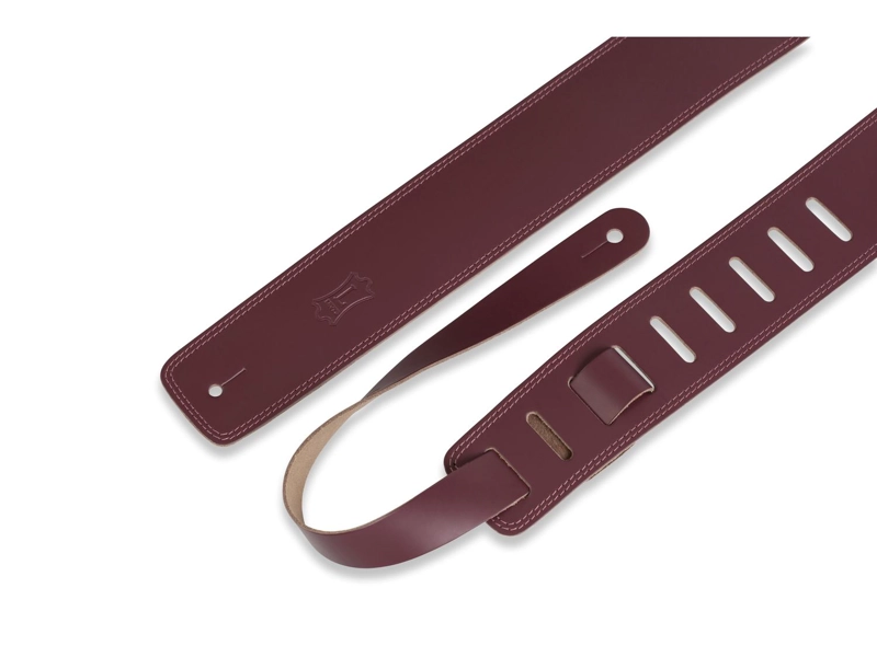 CORREA LEVIS GUITARRA ELÉCTRICA 6.4CM BASICA CUERO BROWN DM1-XL - 2