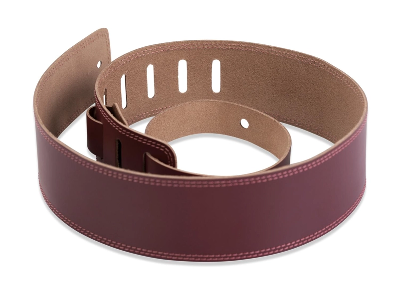 CORREA LEVIS GUITARRA ELÉCTRICA 6.4CM BASICA CUERO BROWN DM1-XL - 5