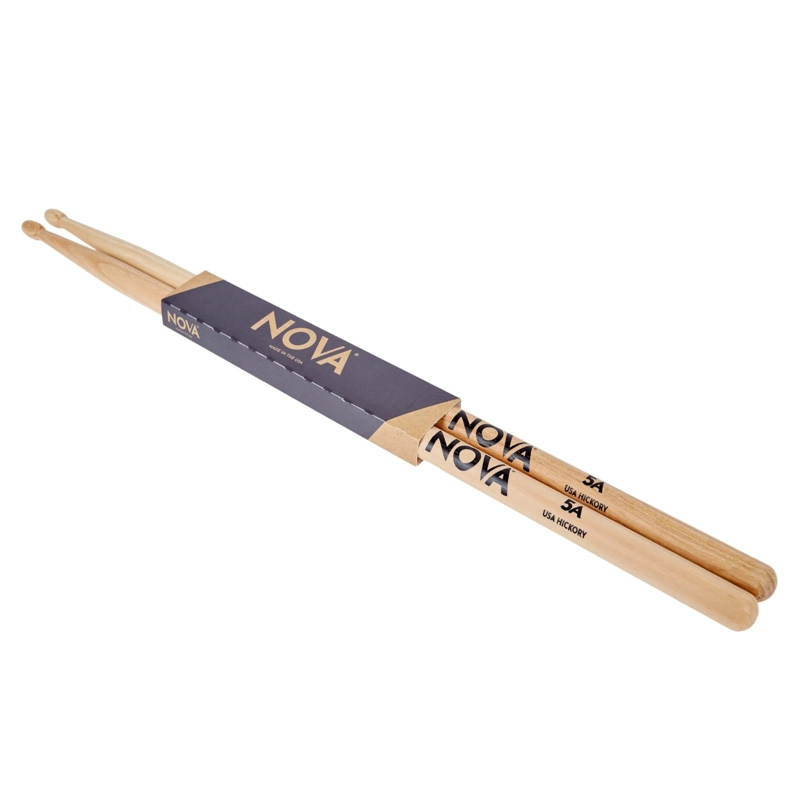 BAQUETA VILLA IMPORT BATERÍA CLASSIC 5A NOVA DRUMSTICKS - 1