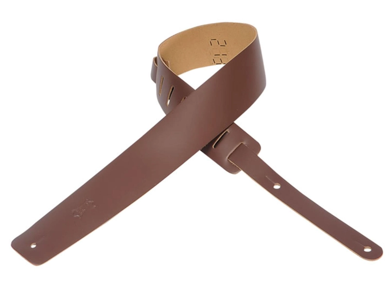 CORREA LEVIS GUITARRA ELÉCTRICA 6.4CM BASICA CUERO L:94-157CM BROWN M1-XL - 1