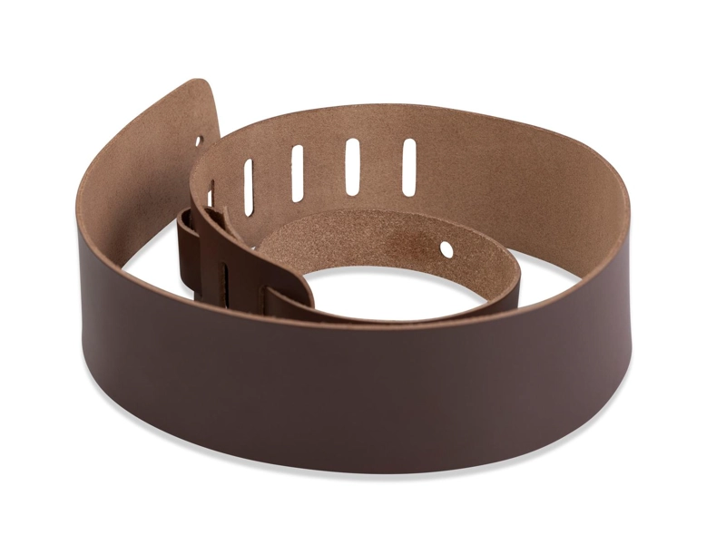 CORREA LEVIS GUITARRA ELÉCTRICA 6.4CM BASICA CUERO L:94-157CM BROWN M1-XL - 5