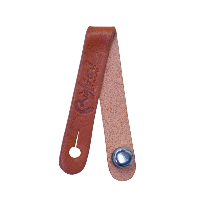 BOTÓN VILLA IMPORT ENGANCHE CUERO CALIDAD WOODY NECK STRAP LINK - 1