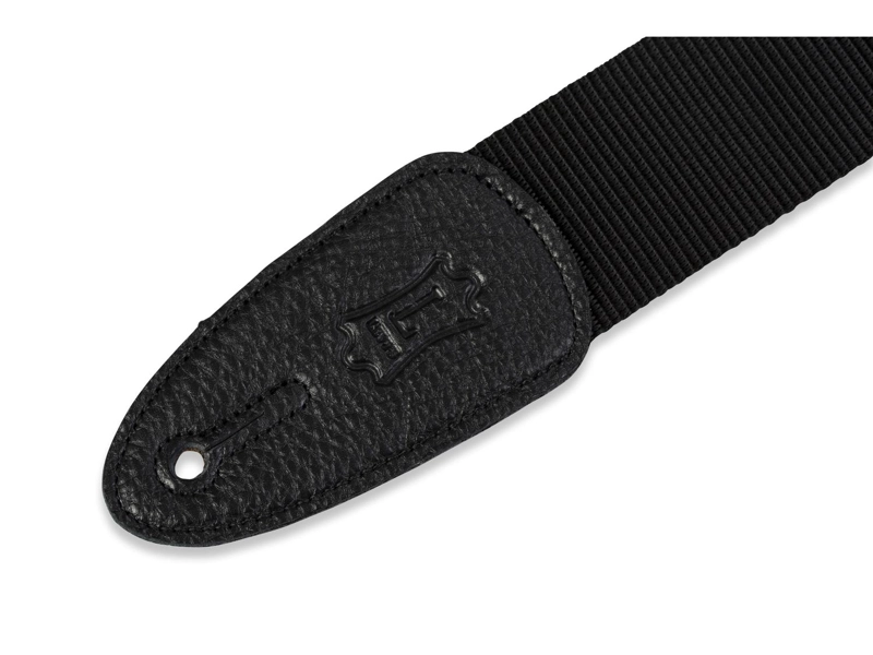 CORREA LEVIS GUITARRA ELÉCTRICA 5 CM BASICA POLIPROPILENO MAX L:137CM BLACK M8 - 2