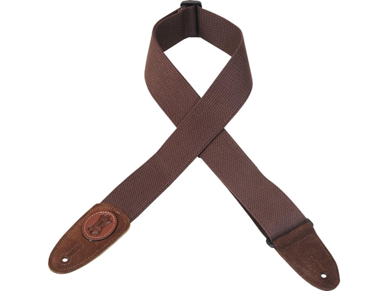 CORREA LEVIS GUITARRA ELÉCTRICA 5 CM BASICA ALGODON MAX L:137CM BROWN MSSC8 - 1