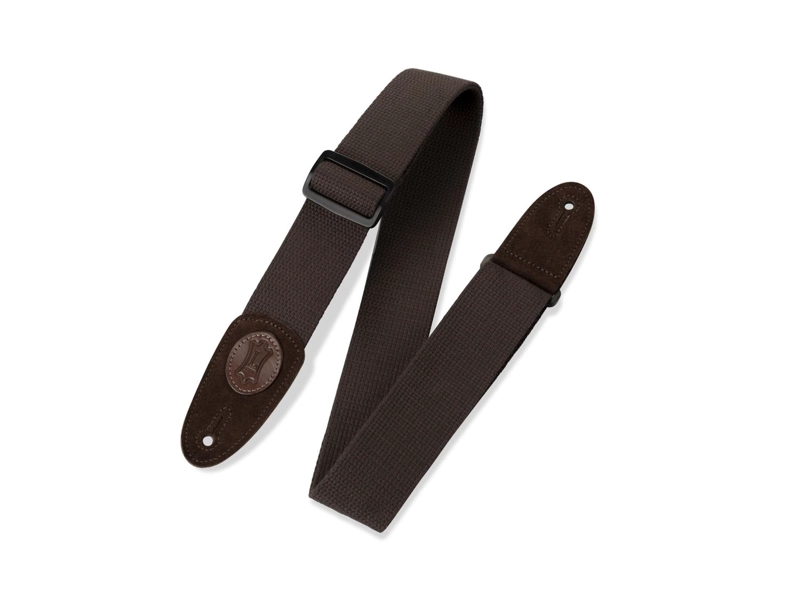 CORREA LEVIS GUITARRA ELÉCTRICA 5 CM BASICA ALGODON MAX L:137CM BROWN MSSC8 - 2