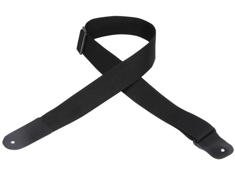 CORREA LEVIS GUITARRA ELÉCTRICA 5 CM BASICA POLIPROPILENO MAX L:160CM BLACK M8POLYL - 1